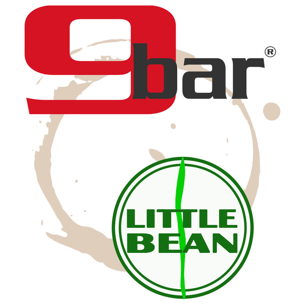 9bar & Little Bean logos