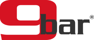 9bar logo nero